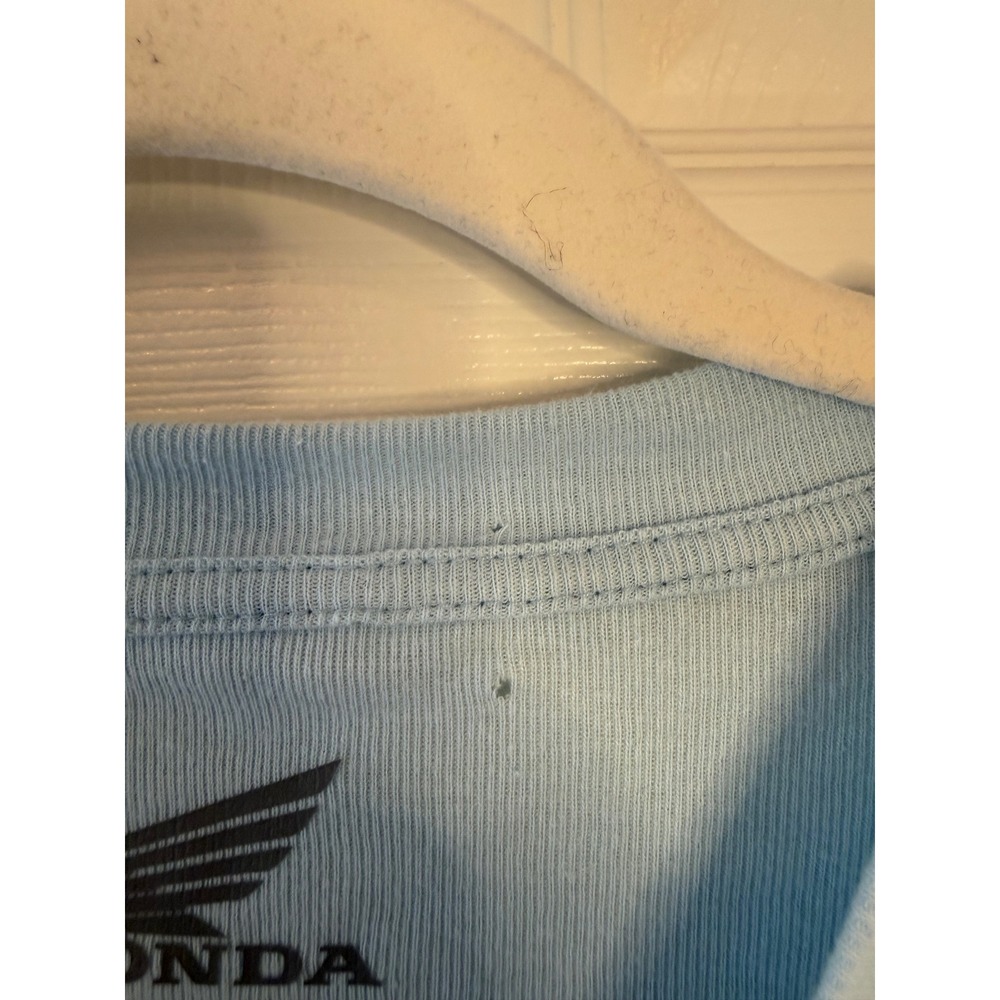 Honda Racing Women's XL Light Blue Graphic T-Shirt Official Licensed‎ - Picture 3 of 6